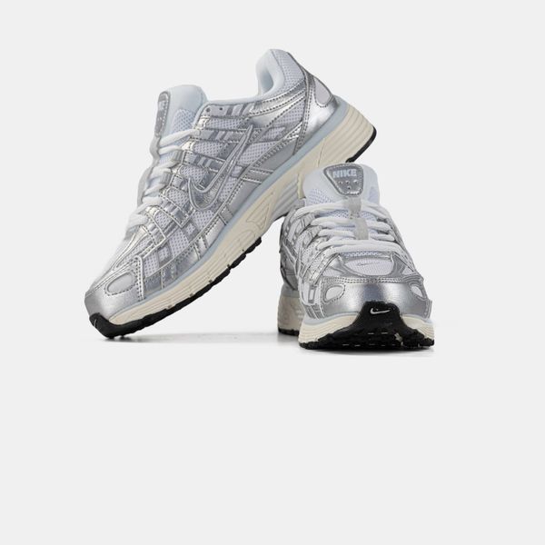 Nike P-6000 White Silver Blue #art1730-1497728 фото