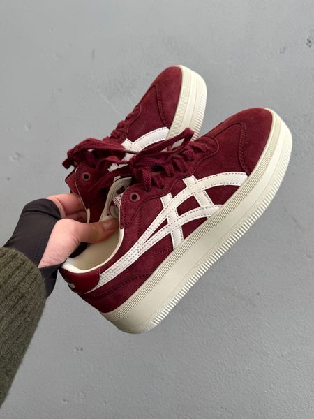 Asics Onitsuka Tiger Tokuten Platform Burgundy asc-0247-1438973 фото