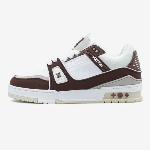 Louis Vuitton Trainer White Brown 10015-1490721 фото