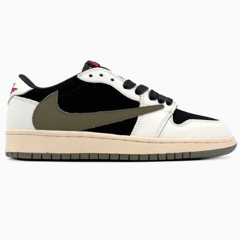 Nike Air Jordan 1 Low x Travis Scott Olive nik-0535-975177 фото