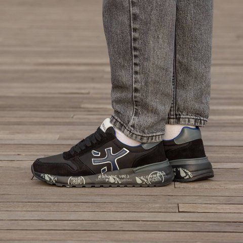 Premiata Black Blue suede 2183-1133786 фото