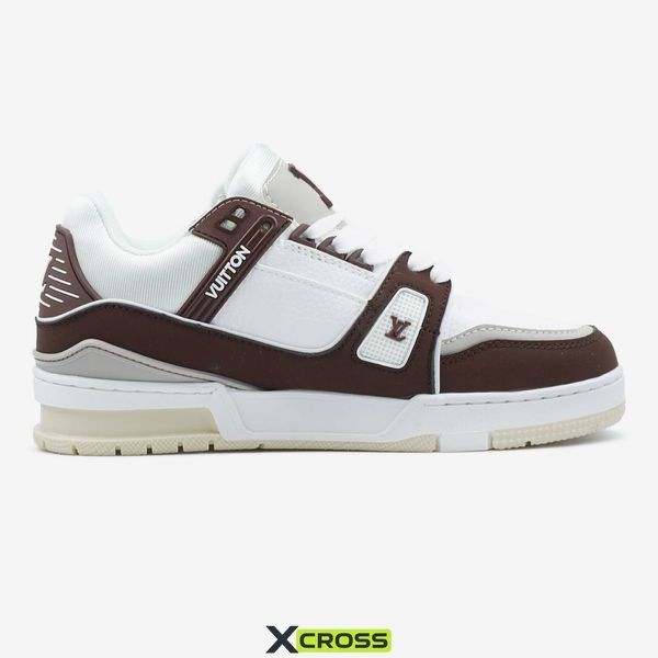 Louis Vuitton Trainer White Brown 10015-1490721 фото