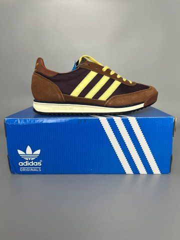 Adidas SL 72 OG Brown/Yellow БРАК 68 adi-0465-0068-1152110 фото