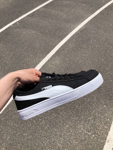 Puma Basket Black/White (M) pum-0021-163349 фото