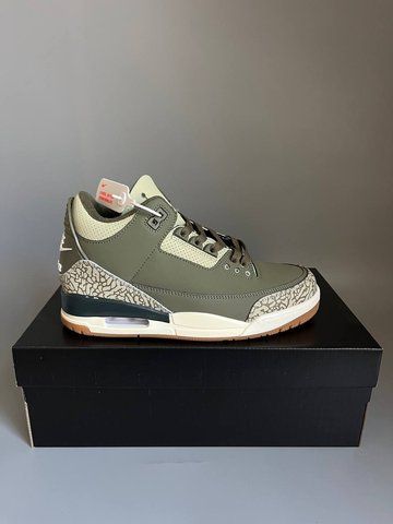 Nike Air Jordan 3 Retro Medium Olive БРАК 746 nik-0785-0746-1573850 фото