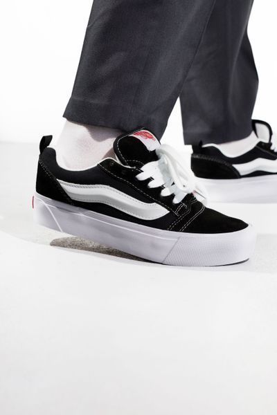 Vans Knu Skool Platform Black/White van-0024-563857 фото