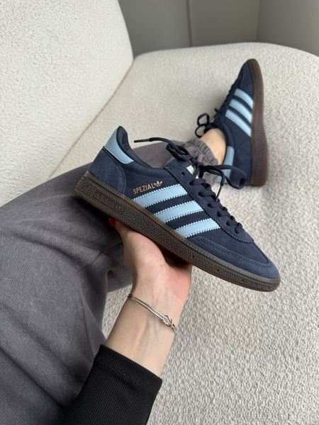 Adidas Spezial Black/Blue adi-0401-660719 фото