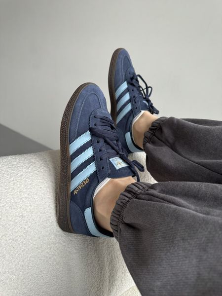 Adidas Spezial Black/Blue adi-0401-660719 фото