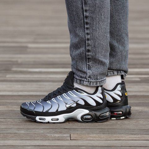 Nike Air Max TN Plus Black\White 1934-923268 фото