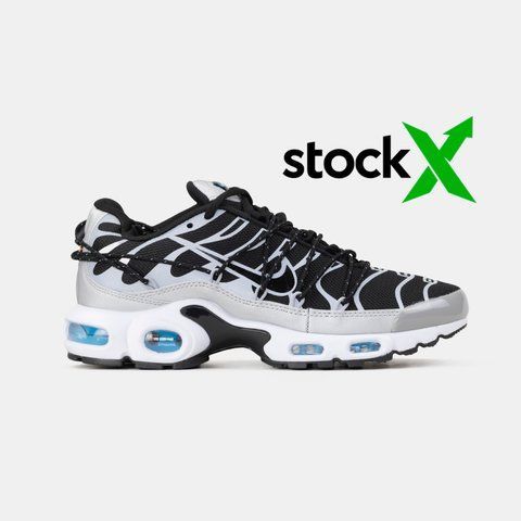 Nike Air Max TN Plus Lace Toggle Black Grey #art1314-866875 фото
