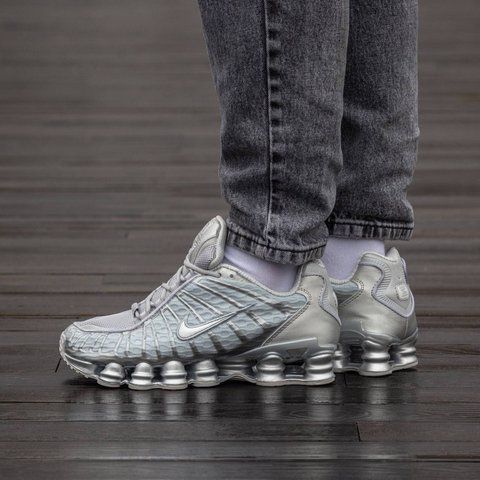 Nike Shox TL White Silver 2133-1104276 фото