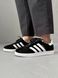 Adidas Gazelle Black/White adi-0295-354332 фото 3