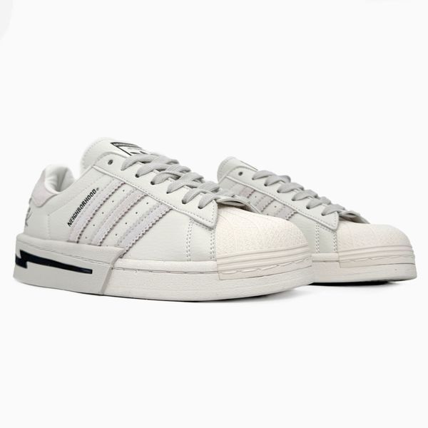Adidas Superstar x Neighborhood White/Black adi-0473-985560 фото