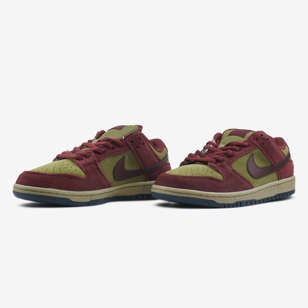 Nike SB Dunk Low Dark Team Red Olive 0318-1440713 фото