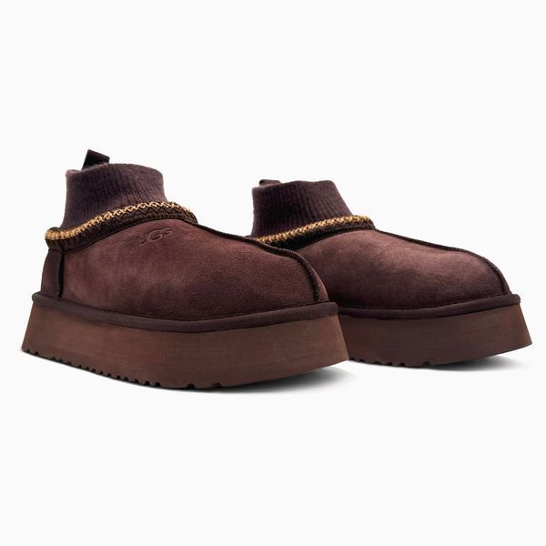 Ugg Tasman Platform Sock Brown ugg-0141-1762772 фото