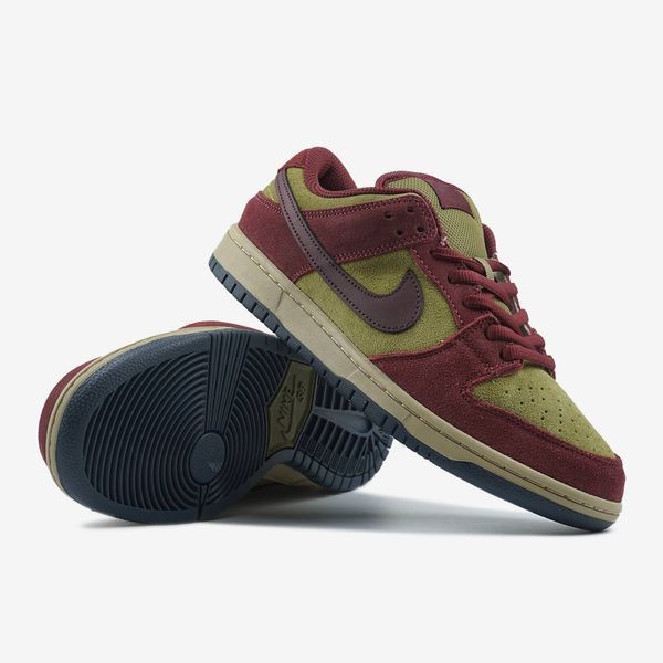 Nike SB Dunk Low Dark Team Red Olive 0318-1440713 фото
