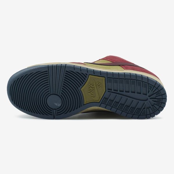Nike SB Dunk Low Dark Team Red Olive 0318-1440713 фото