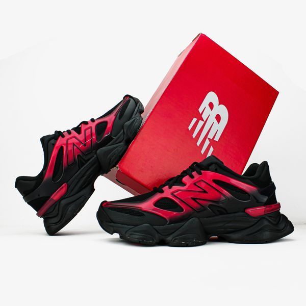 New Balance 9060 "Black/Red Gradient" 3517-1393896 фото