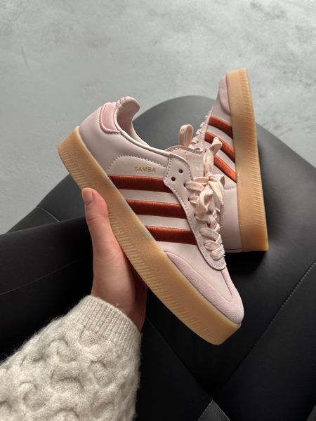 Adidas Samba Platform Pink/Bordo adi-0543-1374011 фото