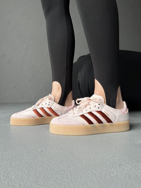 Adidas Samba Platform Pink/Bordo adi-0543-1374011 фото