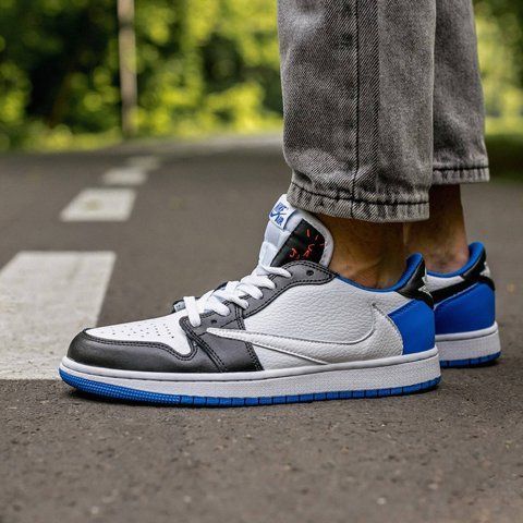 Air Jordan Retro 1 Low x Fragment x Trawis Scott 929-1341950 фото