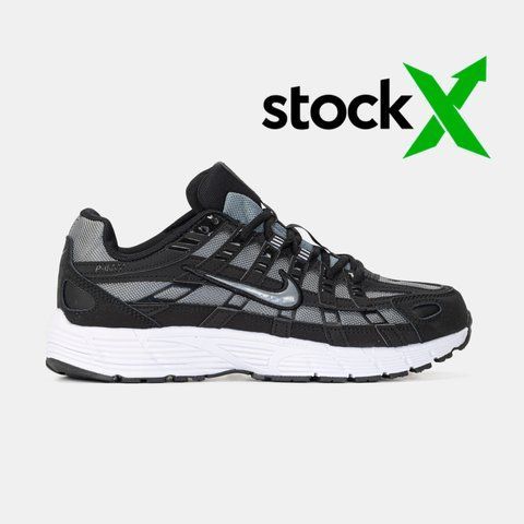 Nike P-6000 Black Grey White #art1778-1524221 фото