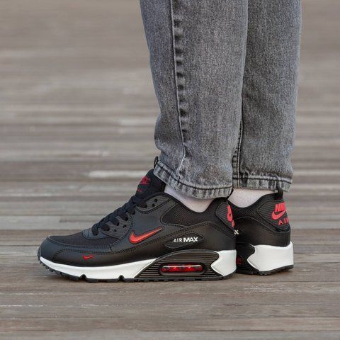 Nike Air Max 90 x Cordura Black Red 2102-1064537 фото