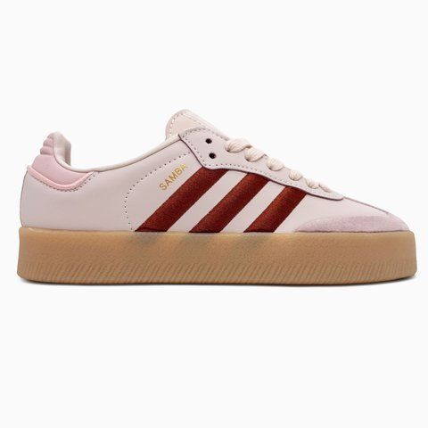 Adidas Samba Platform Pink/Bordo adi-0543-1374011 фото