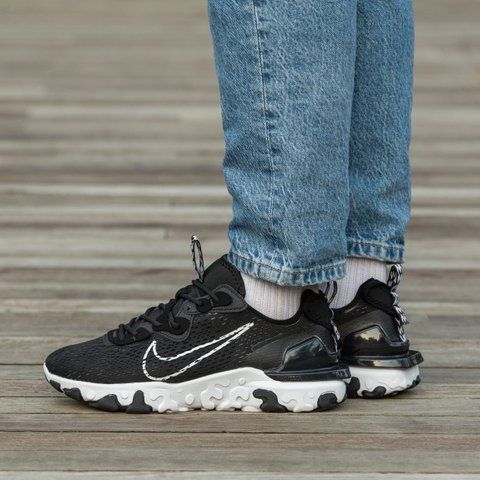 Nike React Vision Black White 1700-771160 фото