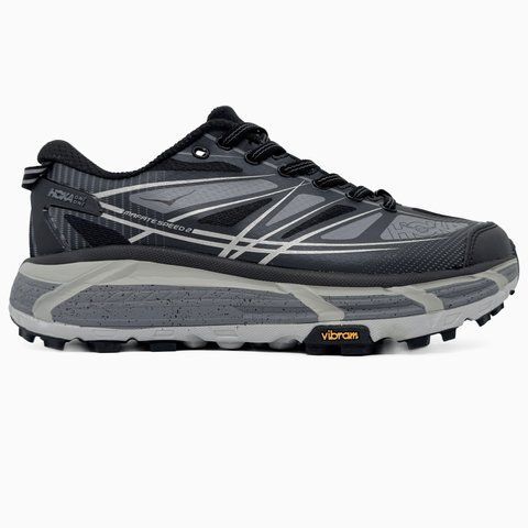 Hoka One One U Mafate Speed 2 Black/Gray hok-0008-1034347 фото