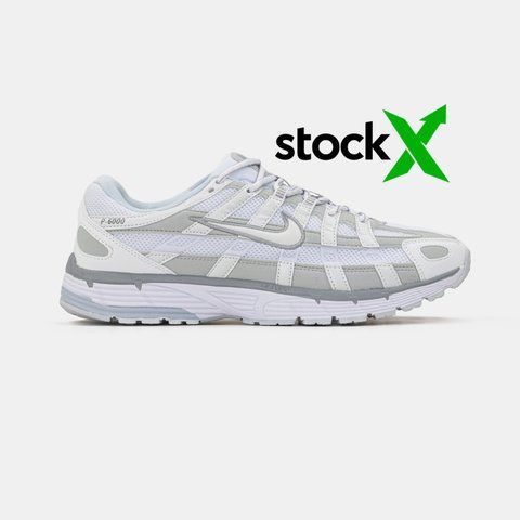 Nike P-6000 White Grey #art1477-1148688 фото