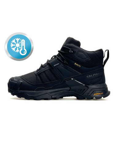 Salomon X Ultra 4 Mid Fur All Black А4860-1355871 фото