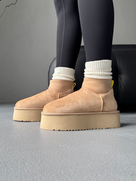 Ugg Classic Dipper Low Beige ugg-0127-1322631 фото