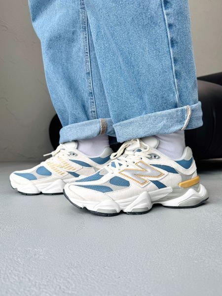 New Balance 9060 Beige/Blue/Yellow nbl-0385-1097496 фото