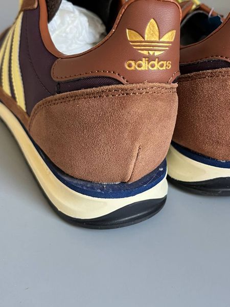Adidas SL 72 OG Brown/Yellow БРАК 957 adi-0465-0957-1647438 фото