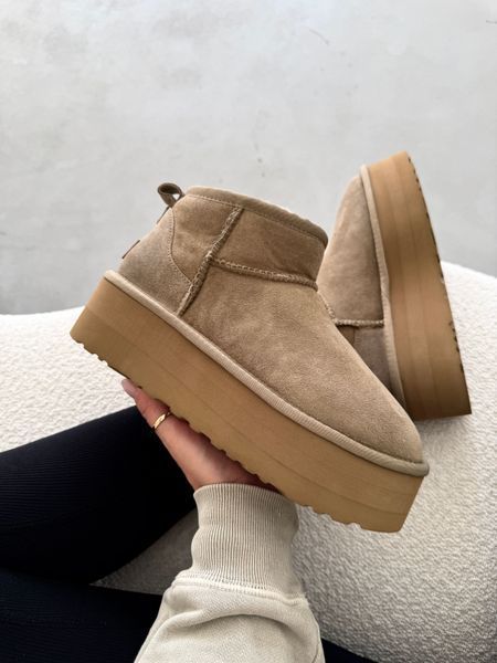 Ugg Classic Ultra Mini Platform XL Khaki ugg-0094-893156 фото