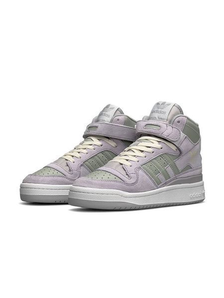 Adidas Originals Forum 84 Mid Grey Suede Olive B1653-834395 фото