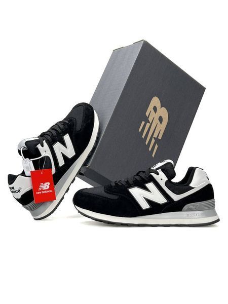 New Balance 574 M Black White A5634-1666458 фото