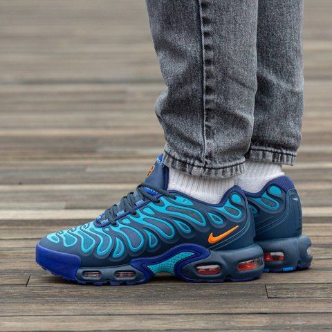 Nike Air Max TN Plus Drift Midnight Navy Total Orange 1922-950575 фото