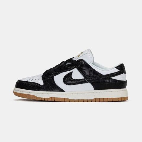 Nike Dunk Low LX "Black White" #art1840-1613769 фото