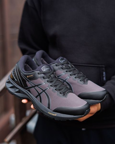 Asics Gel Kayano 27 Gore-Tex Black Purple ND AS034-1304088 фото