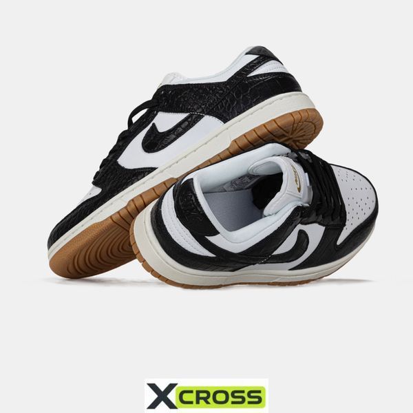 Nike Dunk Low LX "Black White" #art1840-1613769 фото