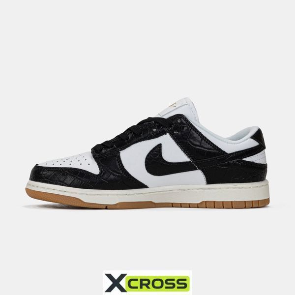 Nike Dunk Low LX "Black White" #art1840-1613769 фото