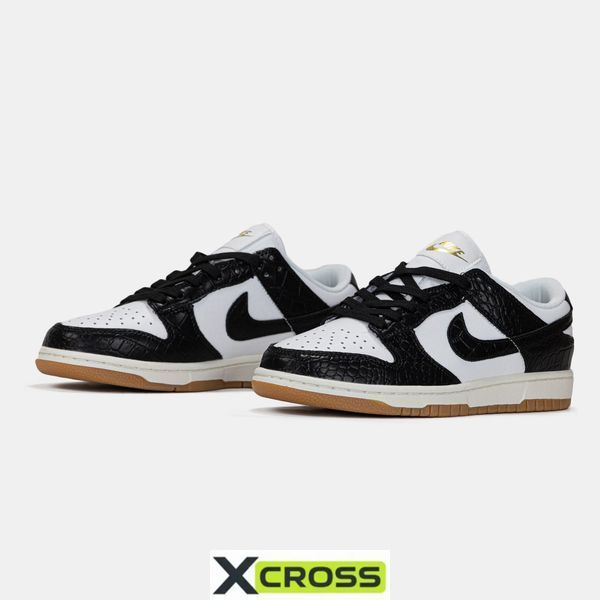 Nike Dunk Low LX "Black White" #art1840-1613769 фото