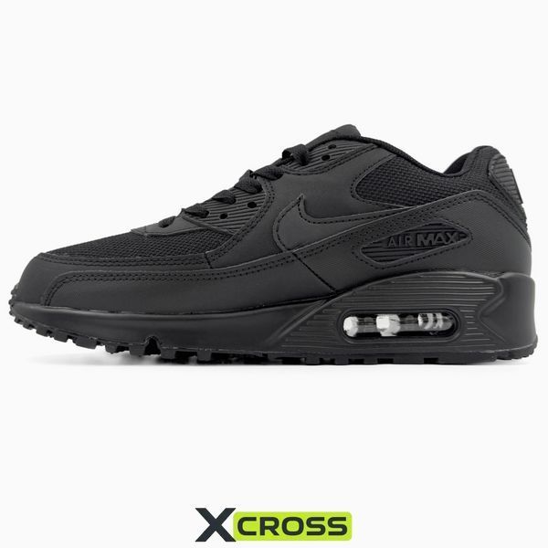 Nike Air Max 90 Triple Black nik-0536-975185 фото