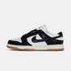 Nike Dunk Low LX "Black White" #art1840-1613769 фото 1
