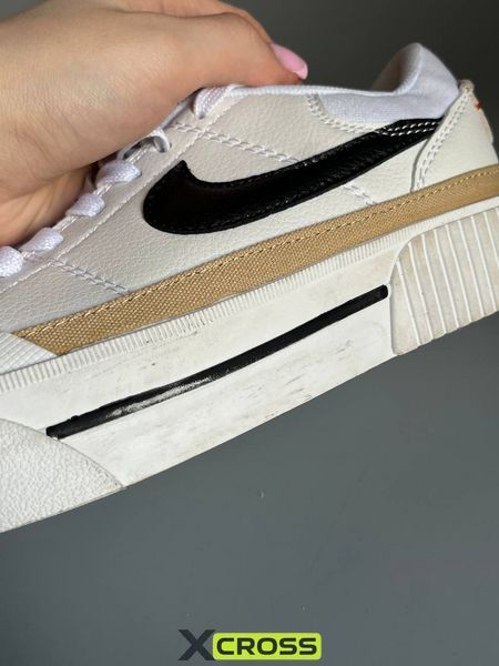 Nike Court Legacy Lift White/Black БРАК 764 nik-0381-0764-1583968 фото
