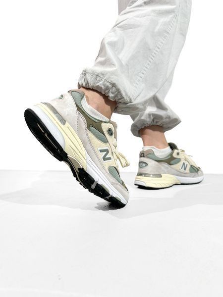New Balance 993 Beige/Mint/Grey nbl-0264-674172 фото
