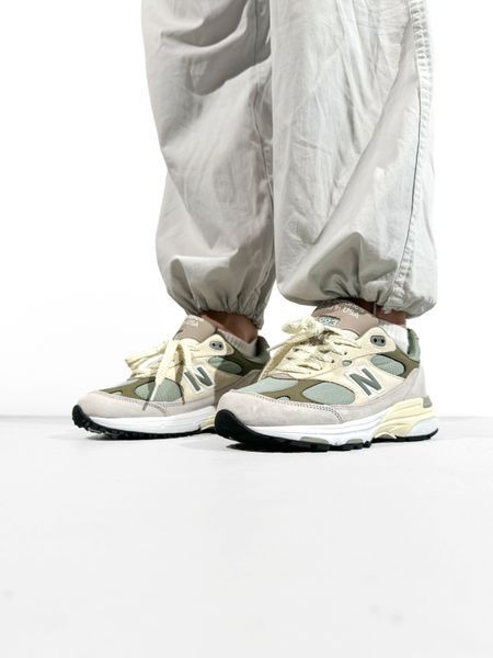 New Balance 993 Beige/Mint/Grey nbl-0264-674172 фото