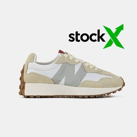 New Balance 327 Turtle Dove White Light Beige /Grey (НЮАНС) #art1719-1469747 фото